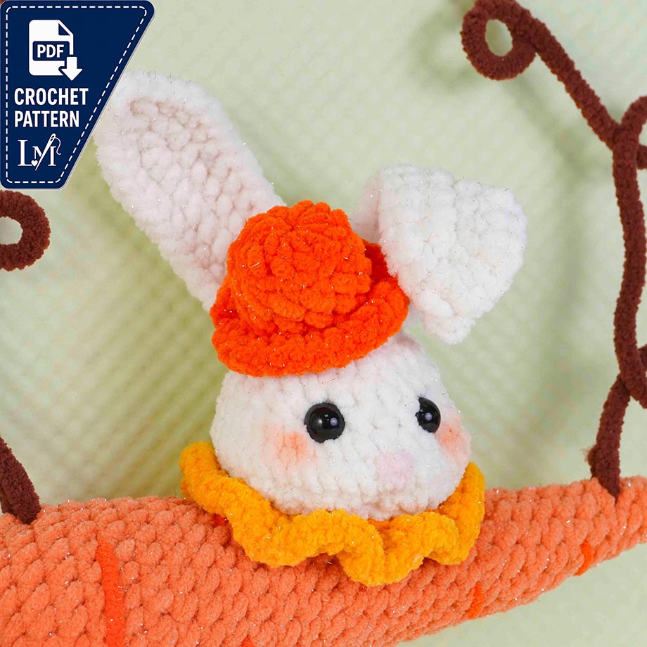 Bunny with Carrot Crochet Patterns for Adorable Amigurumi Projects 10